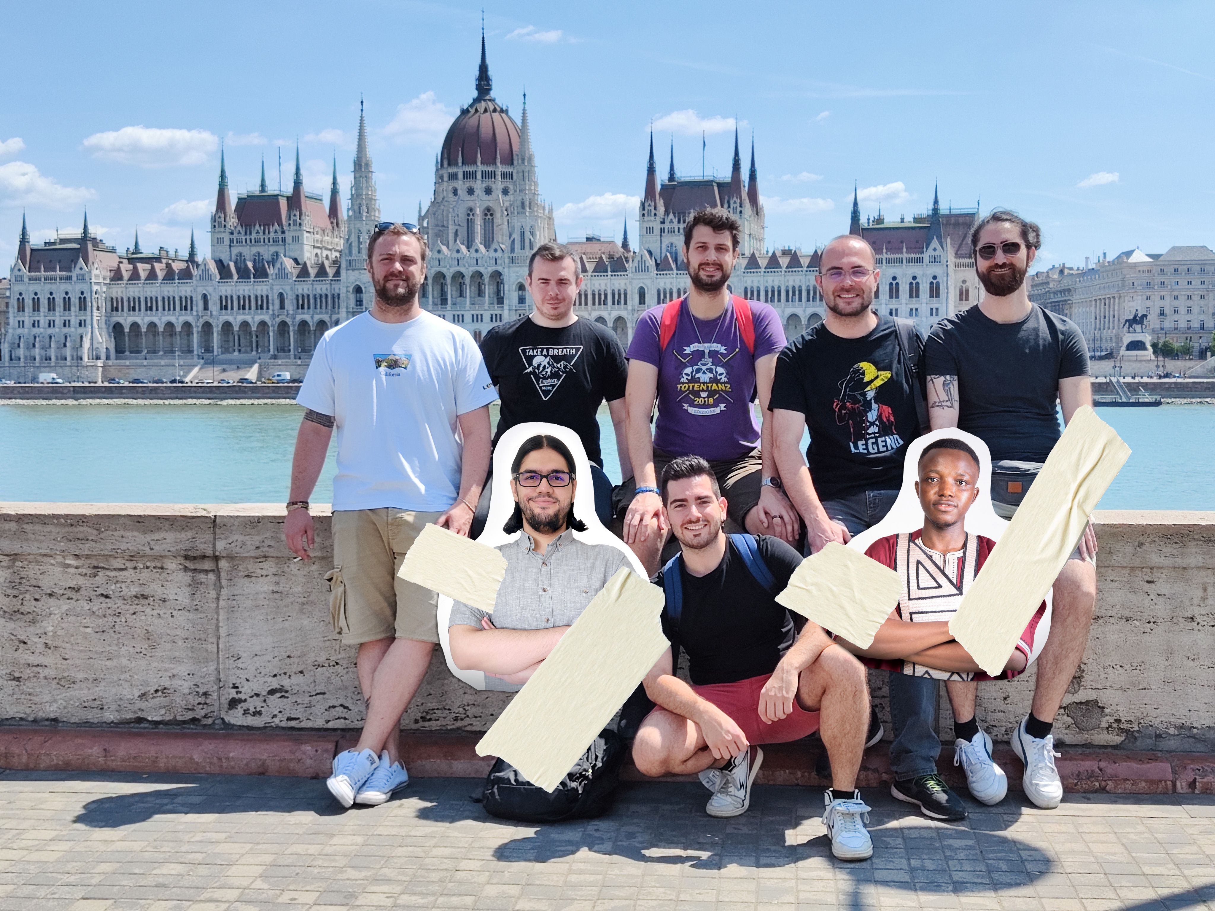team Dreamonkey vacanza aziendale a Budapest