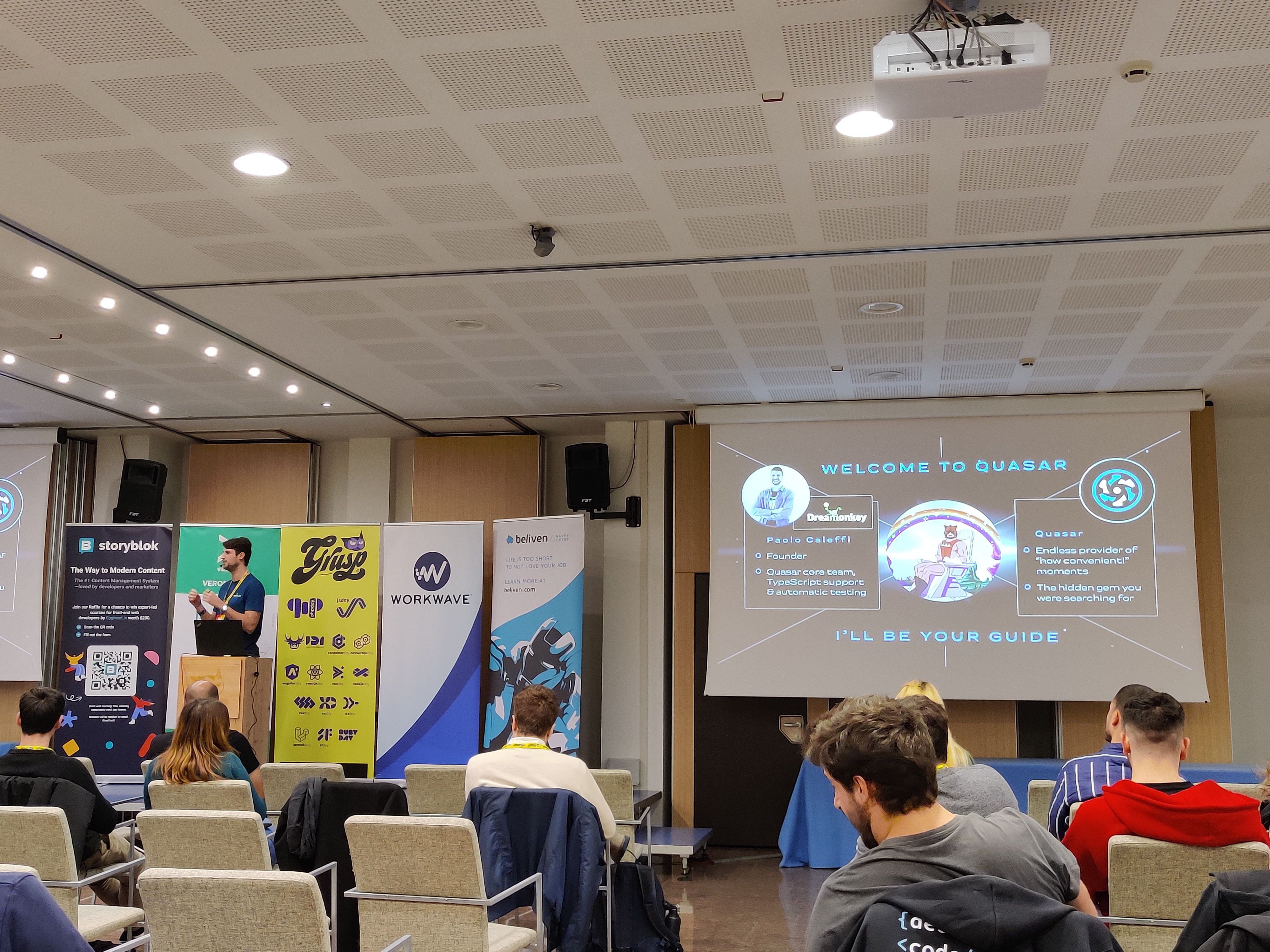 CTO di Dreamonkey Paolo Caleffi speaker al VueDay 2023